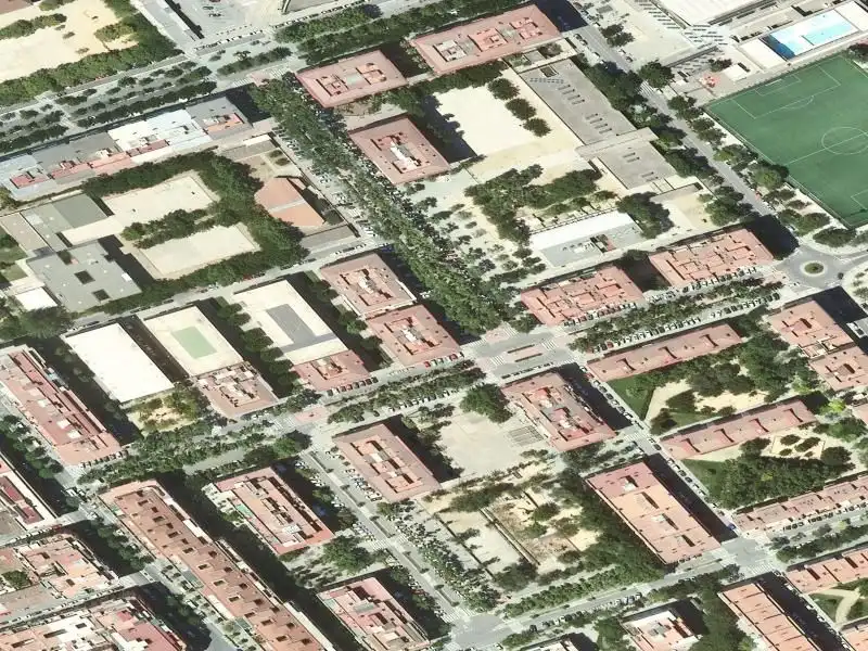 Vista exterior de Piso en venta en El Prat de Llobregat