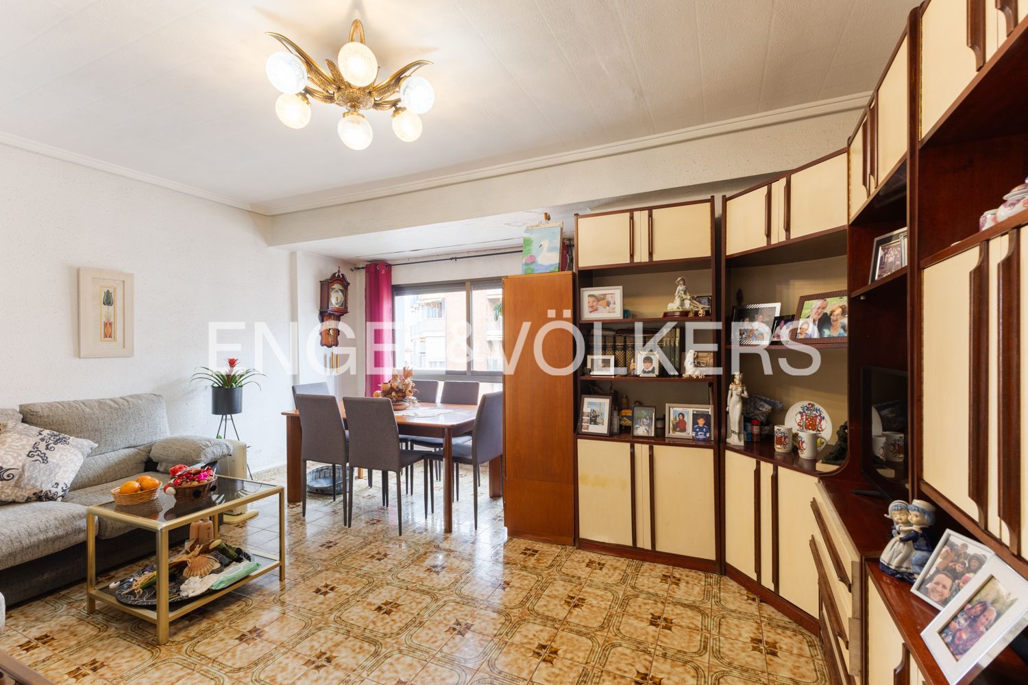 Dining room of Flat for sale in  Valencia Capital  with Heating