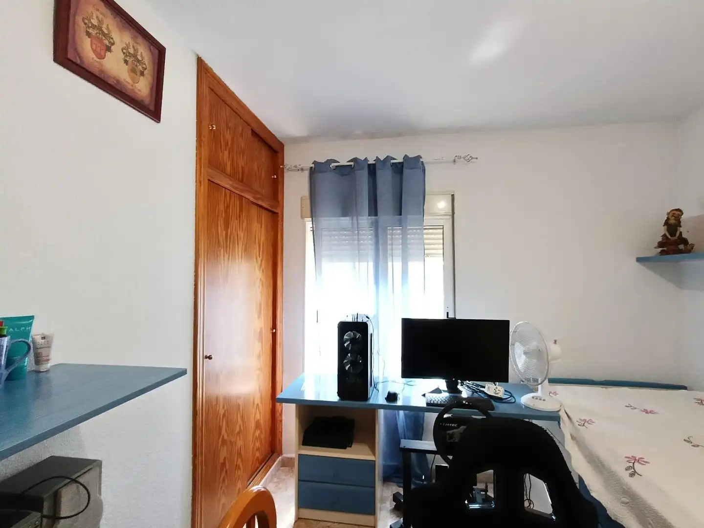 Bedroom of Flat for sale in Alicante / Alacant  with Air Conditioner, Terrace and Furnished