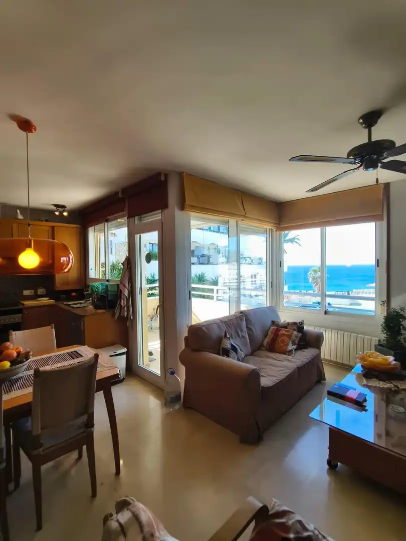 Living room of Attic for rent in  Palma de Mallorca  with Air Conditioner, Terrace and Storage room
