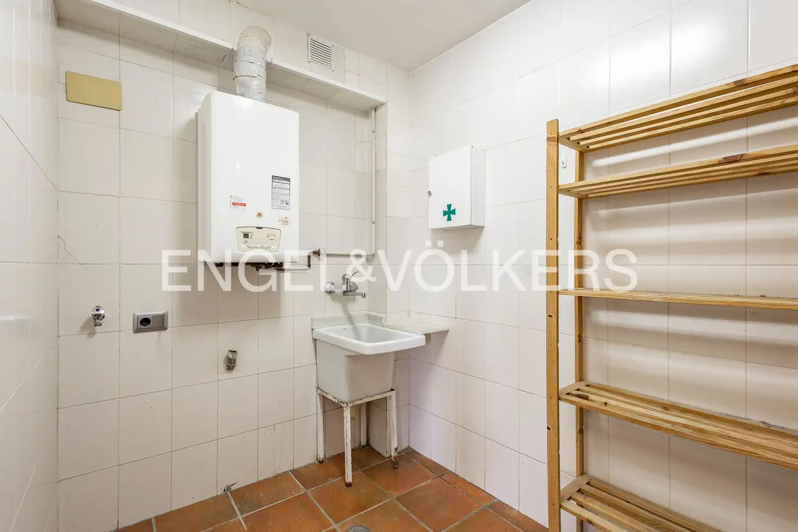 Cocina de Casa o chalet de alquiler en Esplugues de Llobregat con Aire acondicionado, Calefacción y Jardín privado