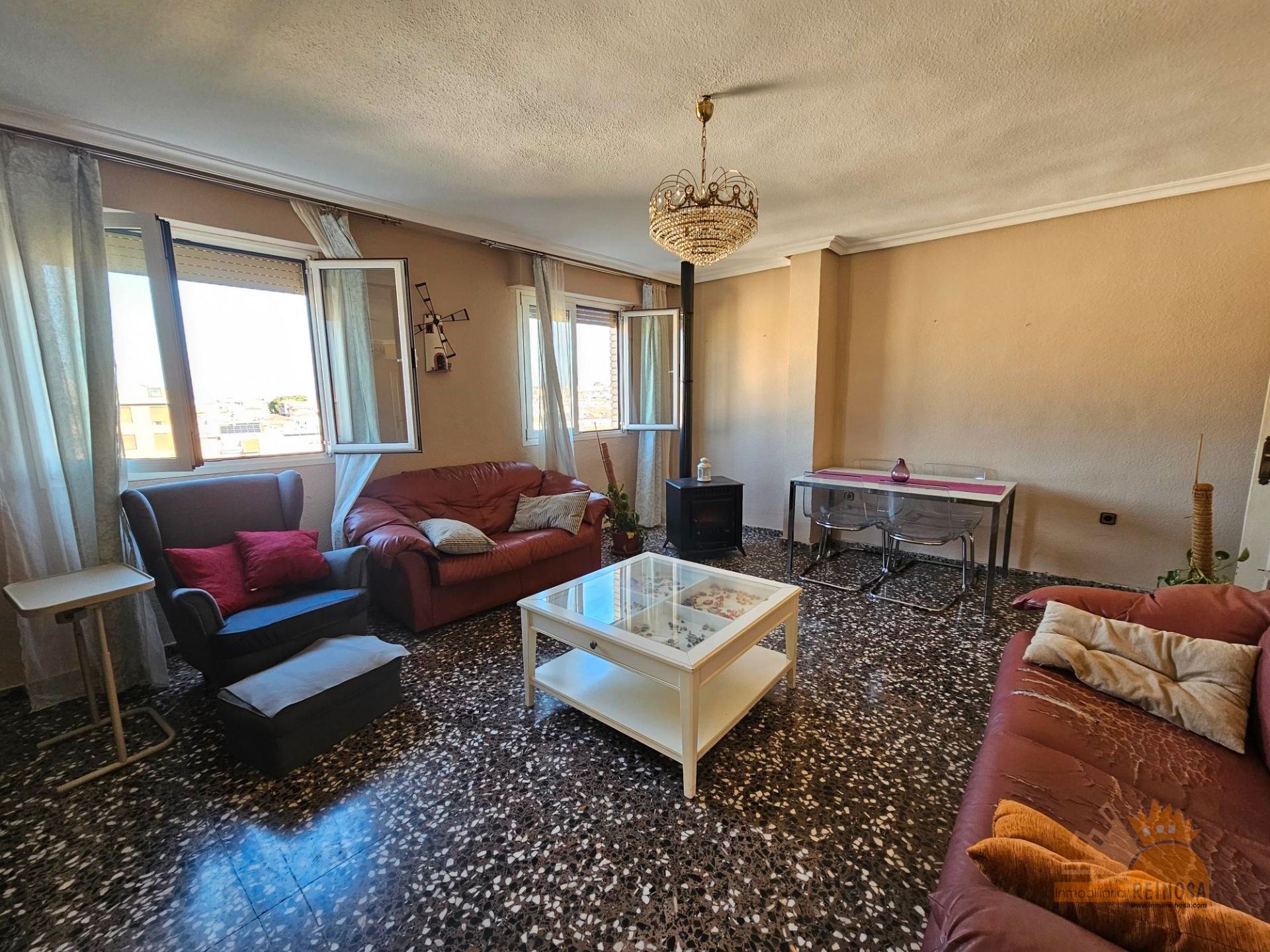 Sala de estar de Piso en venta en Molina de Segura con Balcón