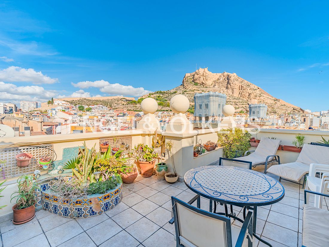 Terrace of Attic for sale in Alicante / Alacant  with Air Conditioner, Heating and Terrace