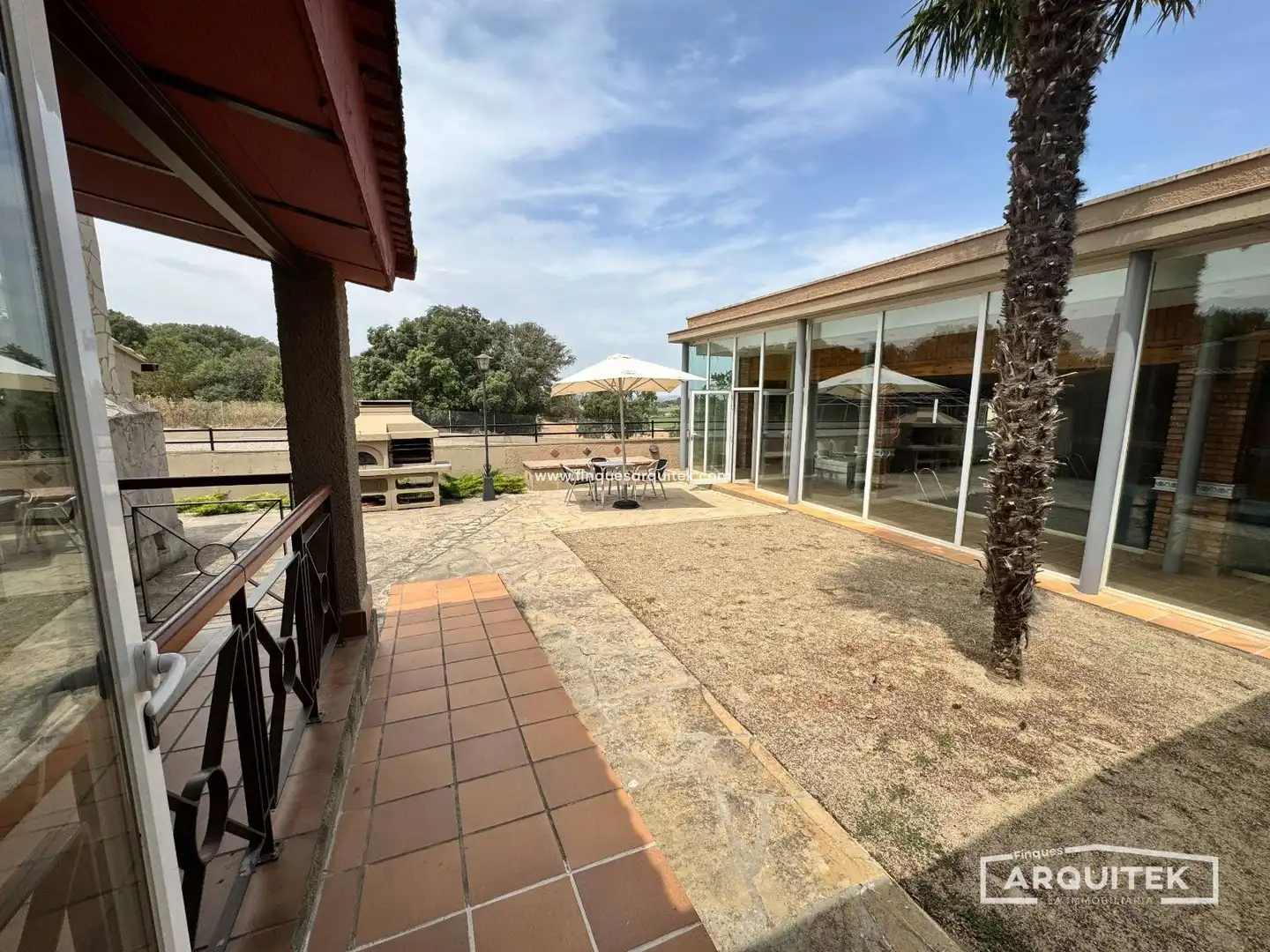 Terraza de Casa o chalet en venta en Monzón con Aire acondicionado, Calefacción y Jardín privado