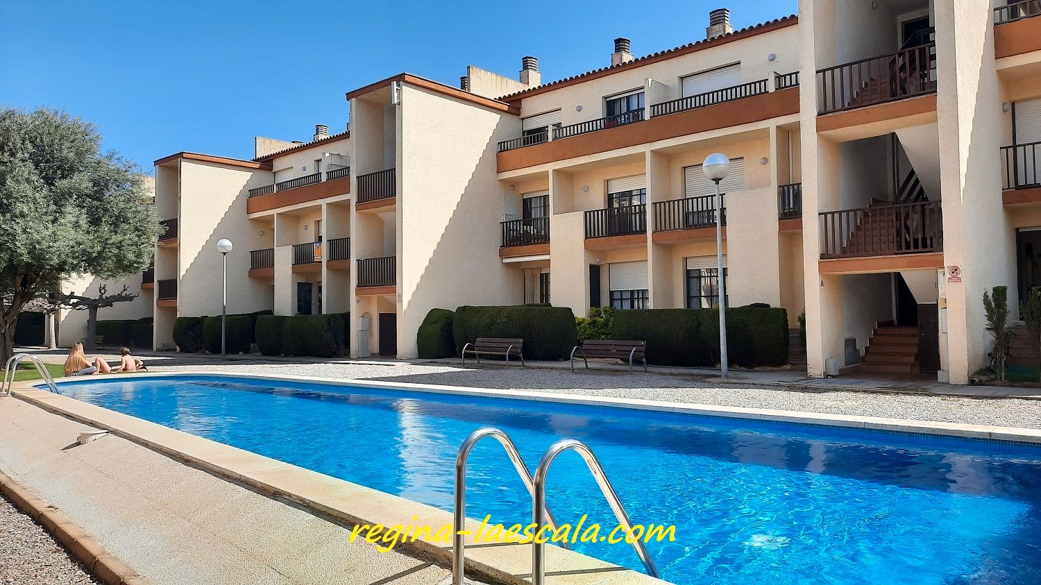Swimming pool of Attic for sale in L'Escala  with Terrace, Furnished and Microwave