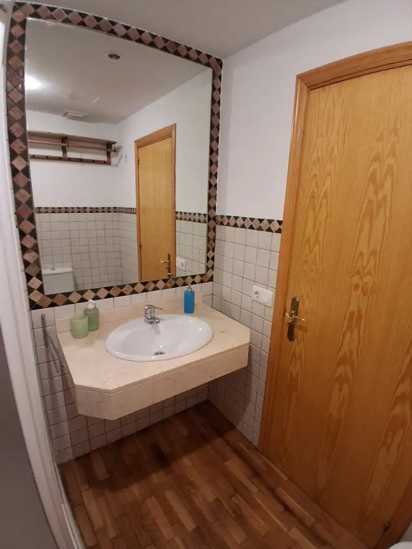 Bathroom of Apartments for rent in  Palma de Mallorca  with Air Conditioner, Parquet flooring and Furnished