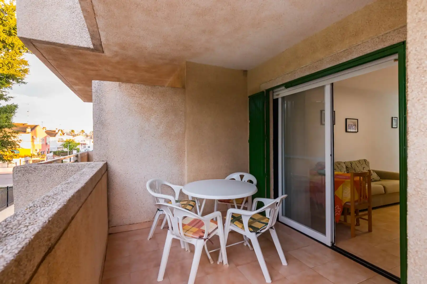 Balcony of Flat for sale in Los Alcázares  with Swimming Pool, Furnished and Oven