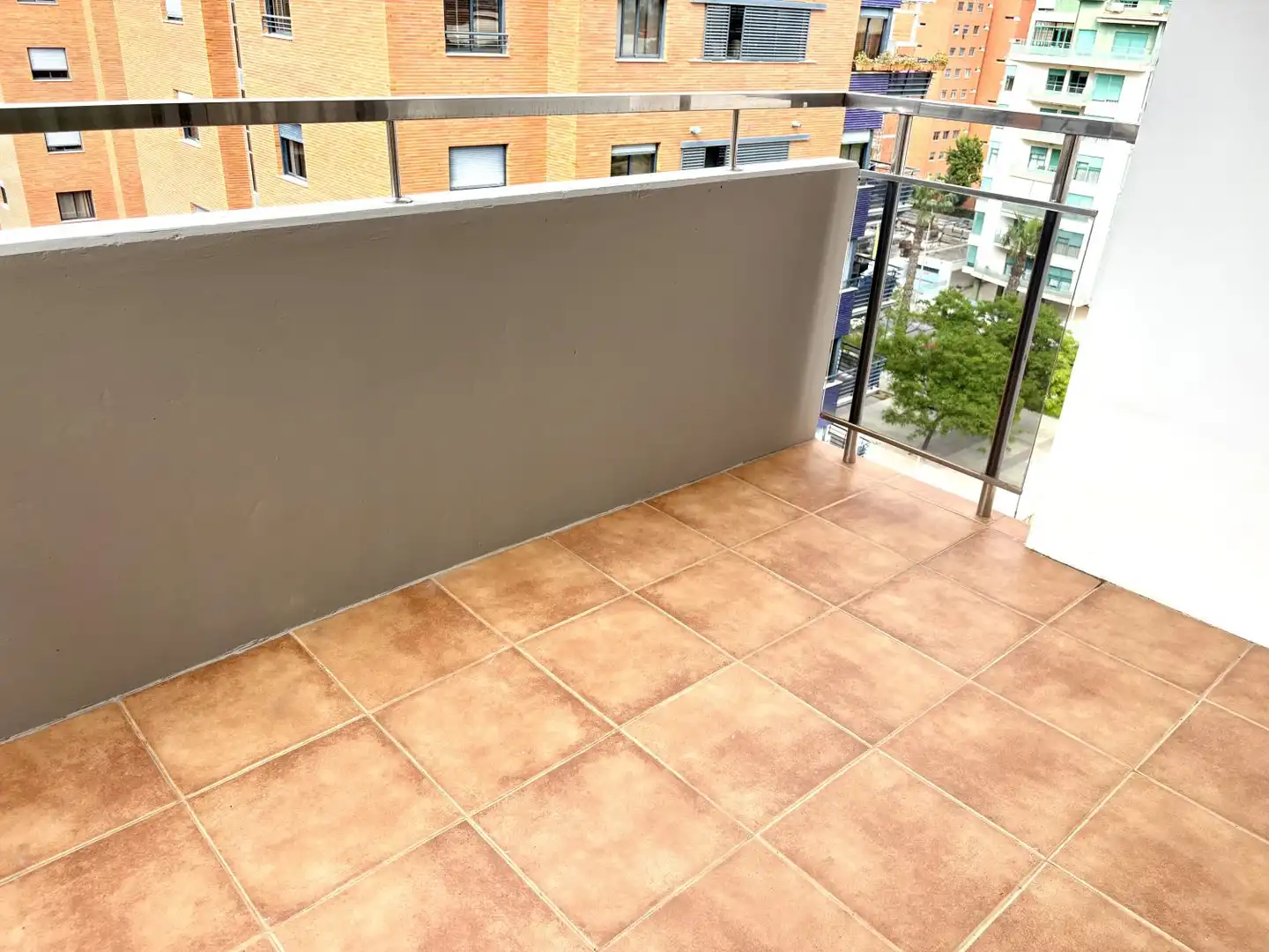 Balcony of Flat for rent in Castellón de la Plana / Castelló de la Plana  with Air Conditioner, Heating and Terrace