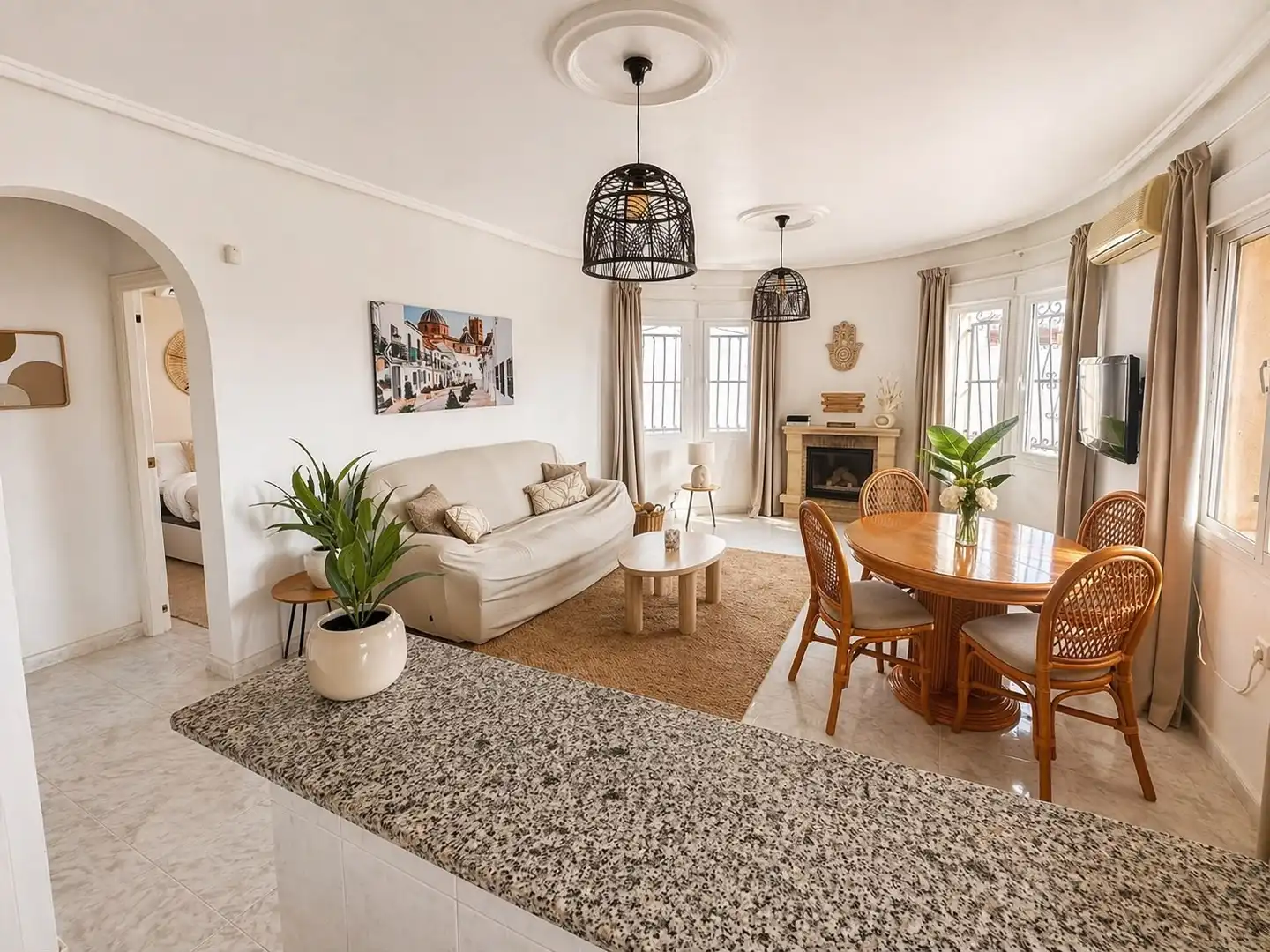 Sala de estar de Casa o chalet en venta en Rojales con Aire acondicionado, Terraza y Trastero