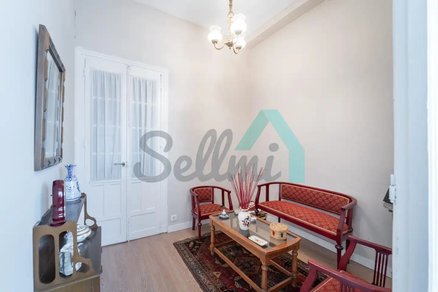Sala de estar de Casa o chalet en venta en Ribera de Arriba con Jardín privado, Terraza y Balcón