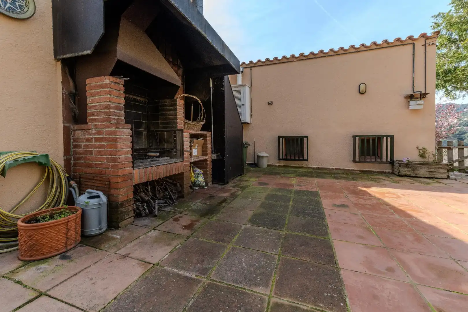 Terrassa de Casa o xalet en venda en Castellar del Vallès amb Calefacció, Jardí privat i Terrassa