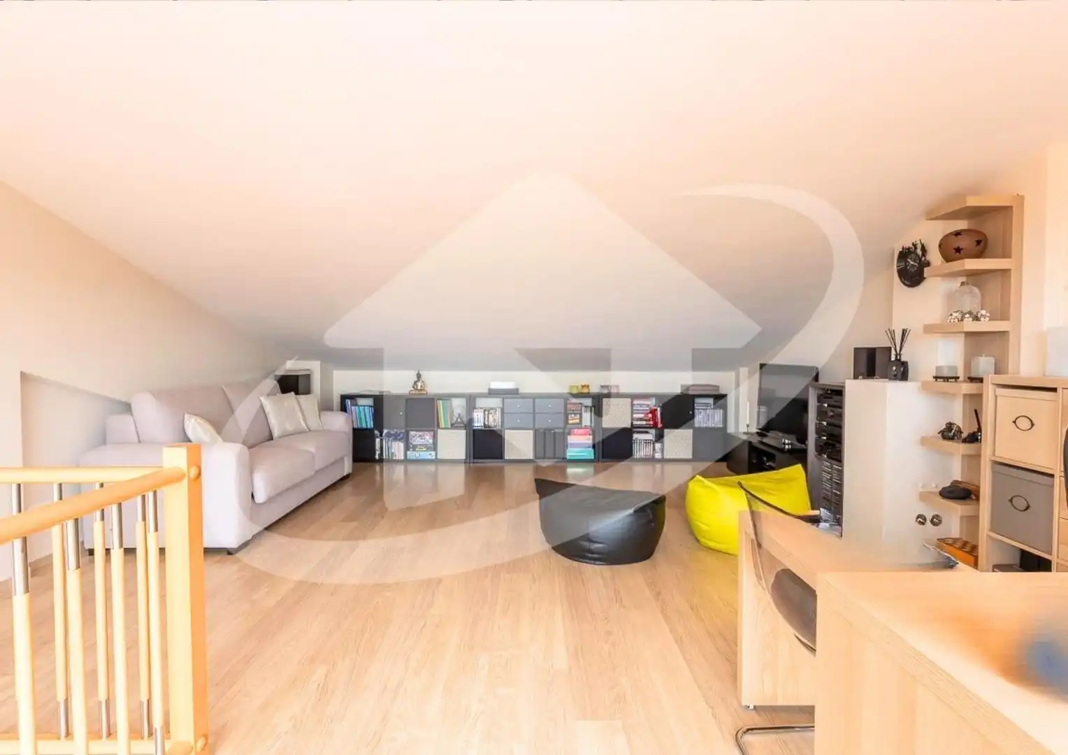 Sala de estar de Casa o chalet en venta en Castellar del Vallès con Parquet, Terraza y Balcón