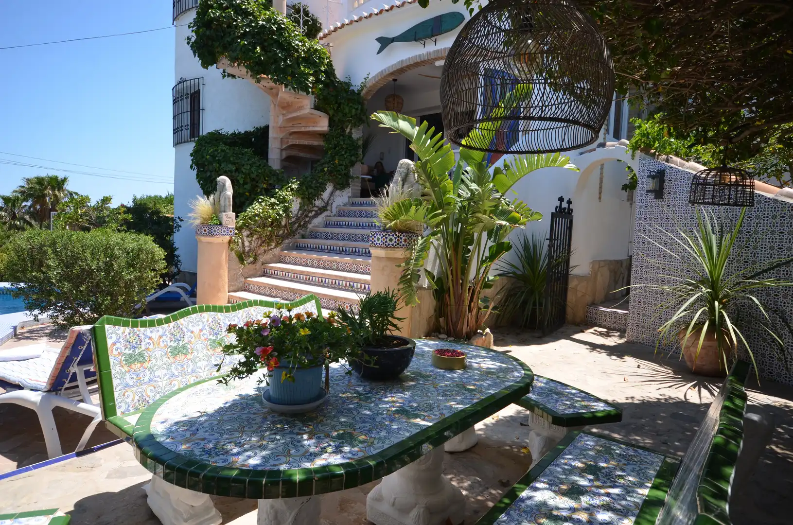 Terrace of Houses for sale in Dénia  with Air Conditioner, Heating and Private garden