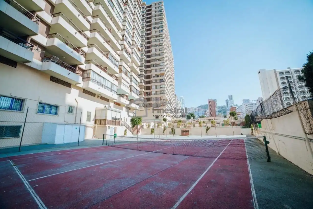 Exterior view of Study for sale in Benidorm  with Air Conditioner, Terrace and Furnished