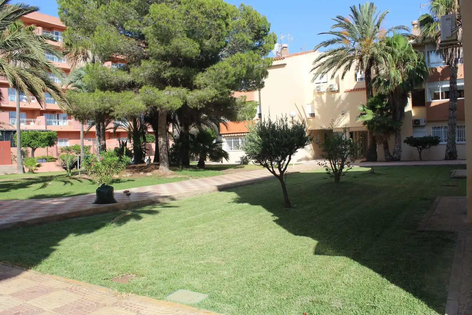 Jardín de Apartamento en venta en Roquetas de Mar con Jardín privado, Trastero y Amueblado