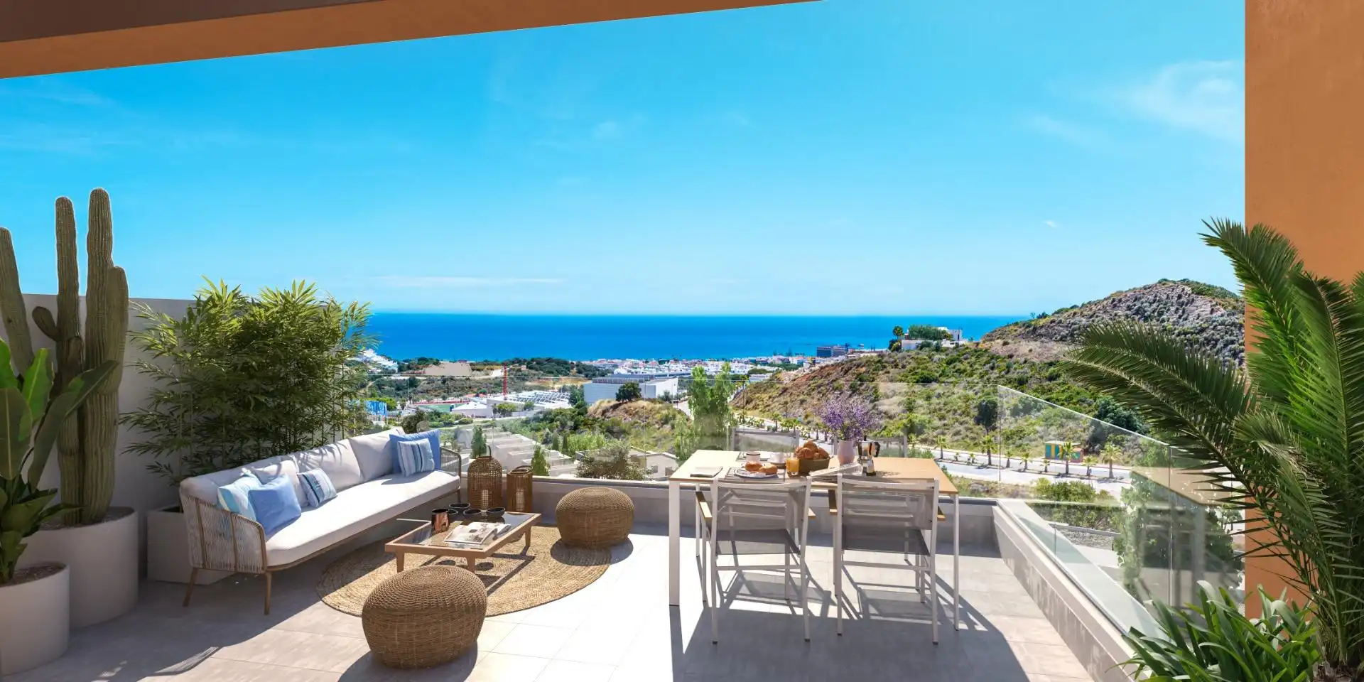 Adosado con piscina en venta en La Cala Mijas