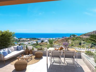 Maison mitoyenne avec piscine à vendre à La Cala Mijas