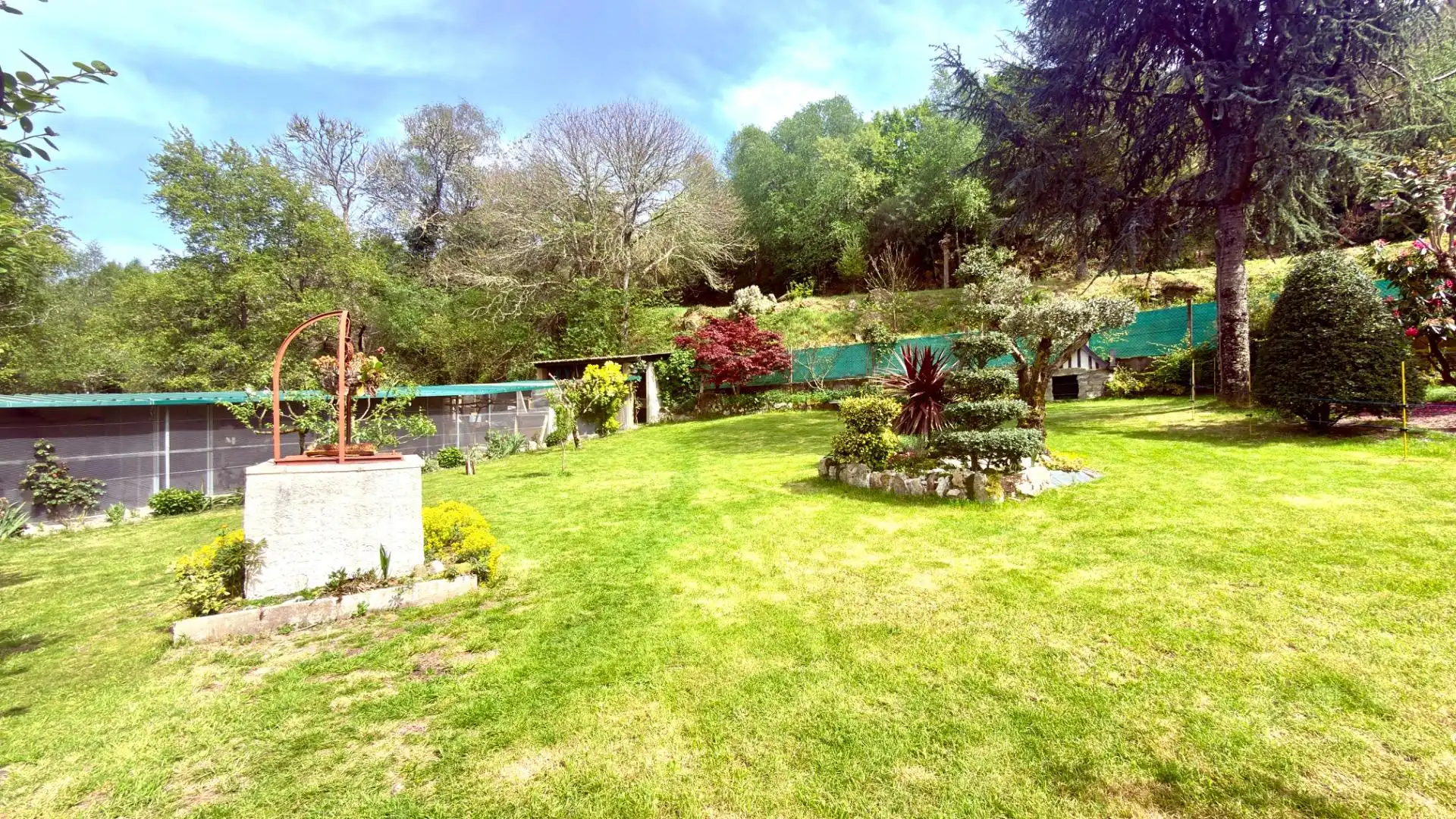 Garden of Houses for sale in Esgos  with Private garden, Parquet flooring and Furnished