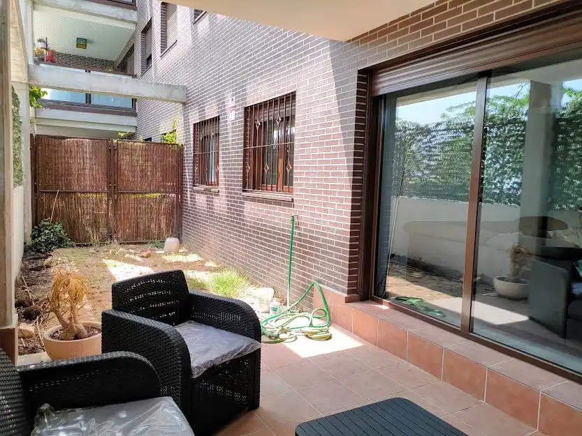Terraza de Planta baja de alquiler en Colmenar Viejo con Calefacción, Jardín privado y Terraza