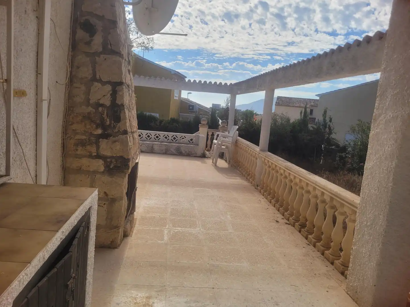 Terrassa de Casa o xalet en venda en La Nucia