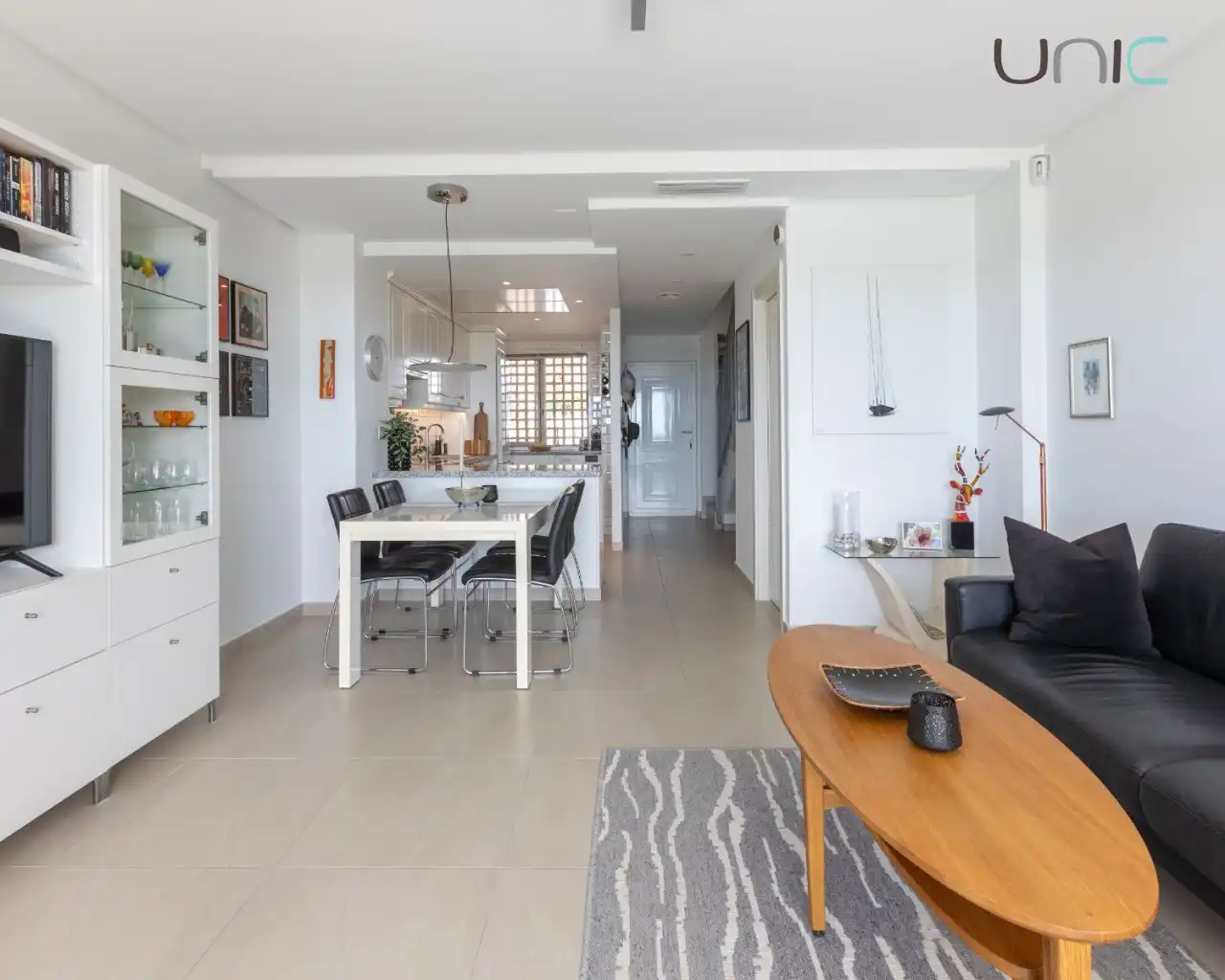 Cuina de Apartament en venda en Polop amb Aire condicionat, Calefacció i Jardí privat