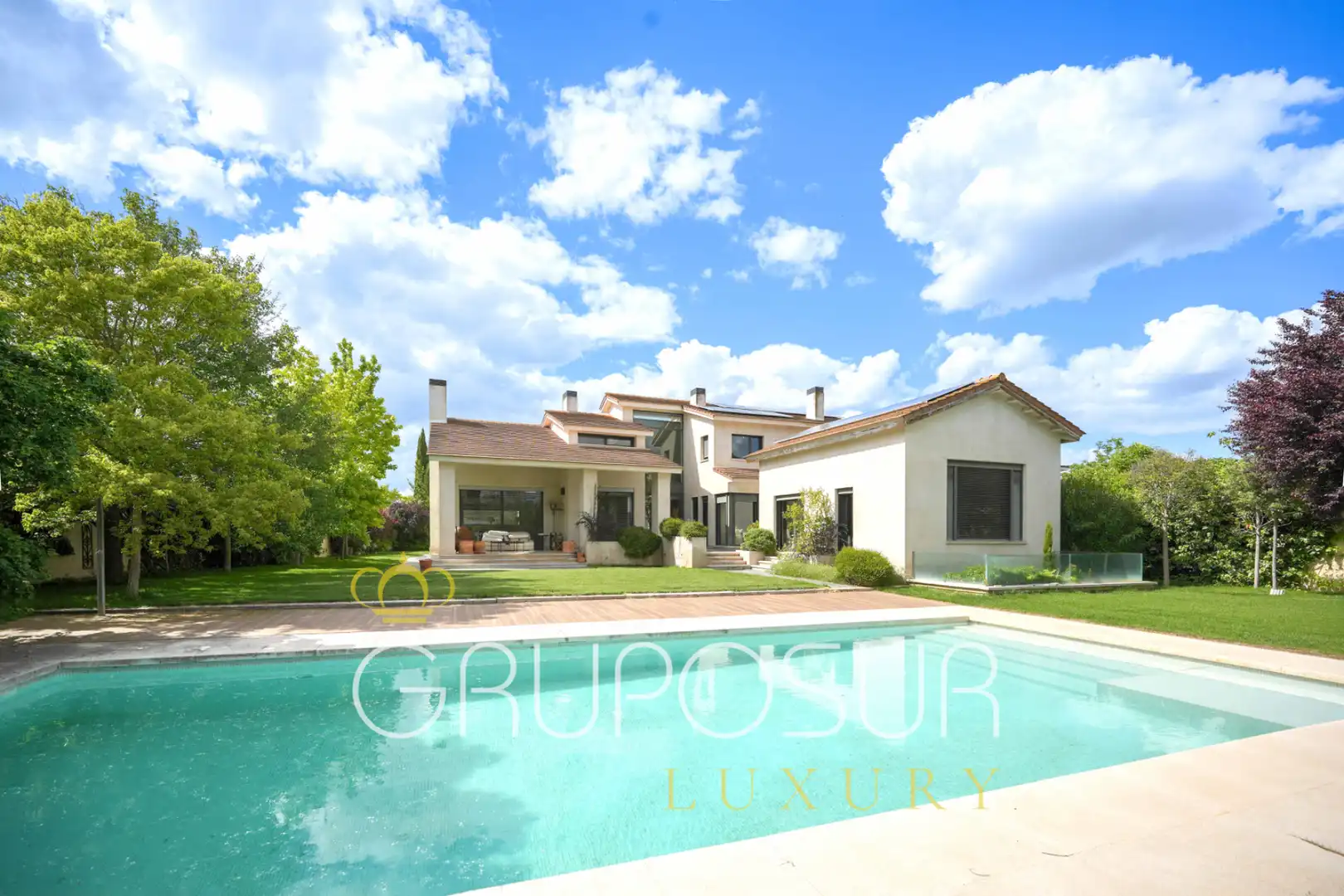 Garden of Houses for sale in Simancas  with Air Conditioner, Heating and Private garden