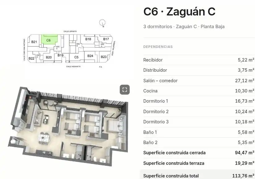 Pis amb piscina en venda a Avenida Avenida Vila-real, imagen 6