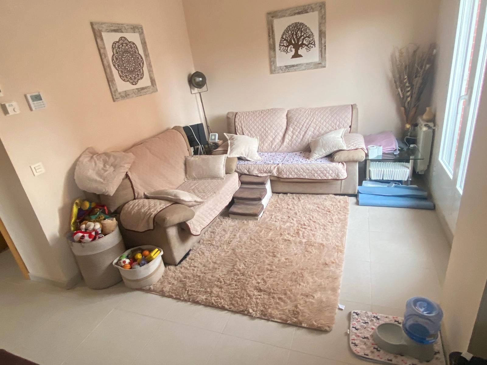 Living room of Flat for sale in Ciudad Real Capital  with Air Conditioner, Heating and Terrace