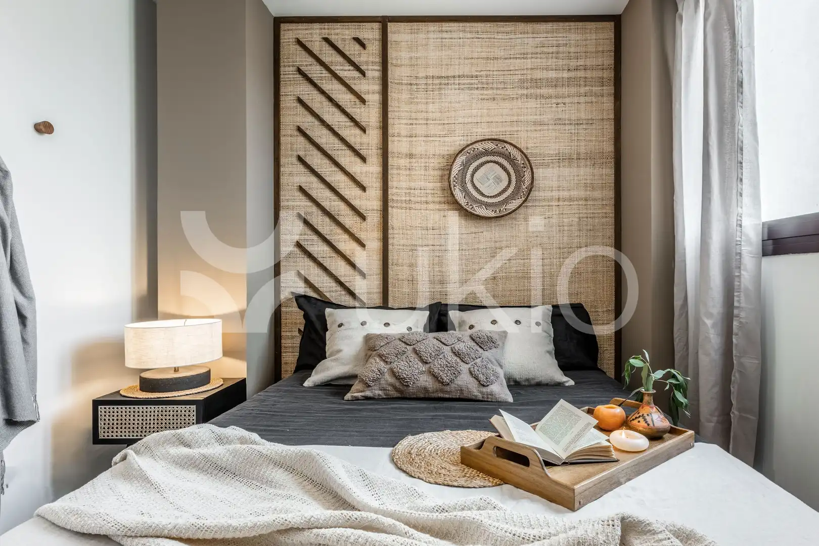 Habitación de Apartamento de alquiler en Madrid con Aire acondicionado, Calefacción y Terraza