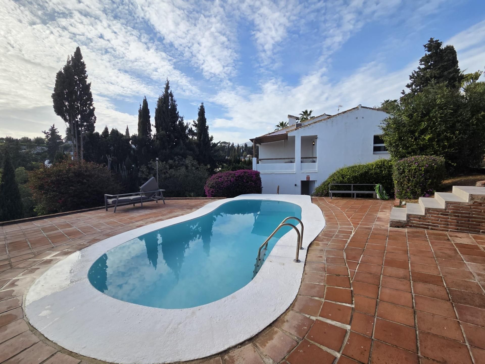 Jardí de Casa o xalet en venda en Mijas amb Aire condicionat, Calefacció i Jardí privat