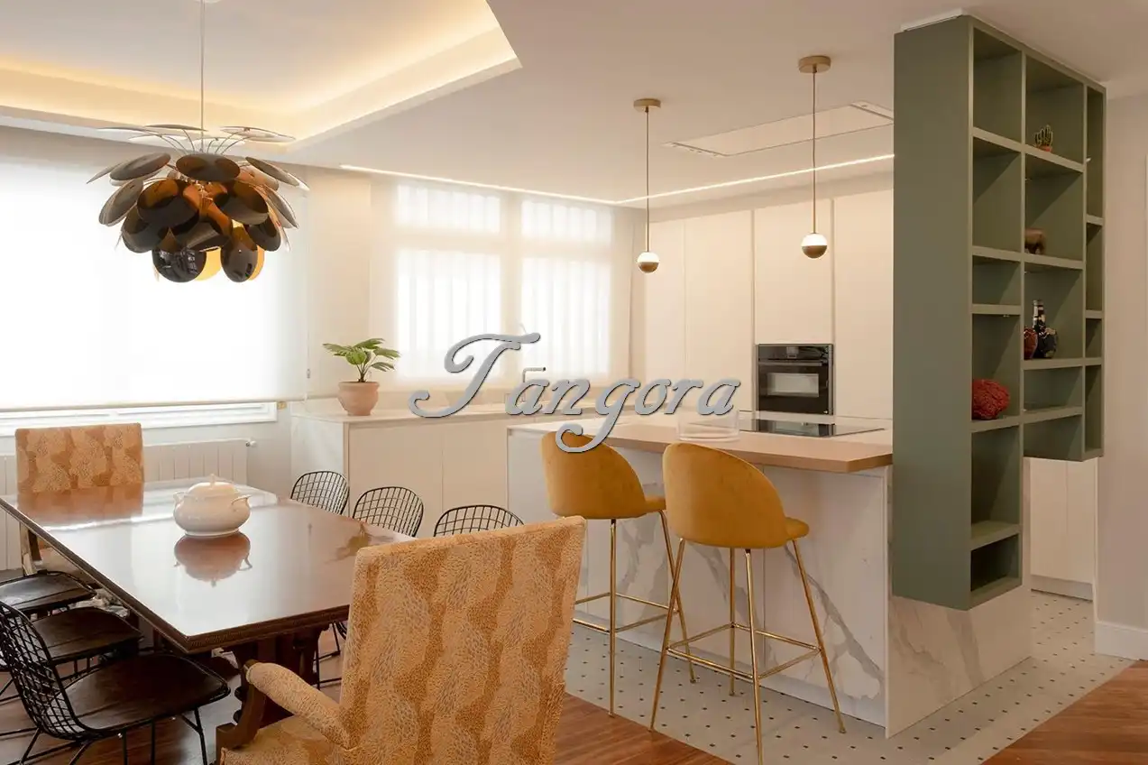 Kitchen of Attic for sale in Getxo   with Air Conditioner, Heating and Parquet flooring