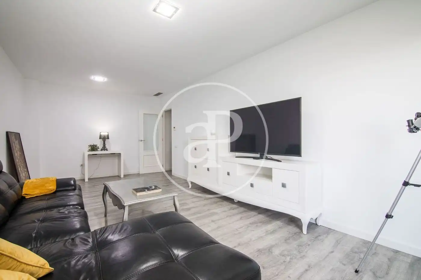 Sala d'estar de Pis de lloguer en Elche / Elx amb Aire condicionat, Calefacció i Jardí privat