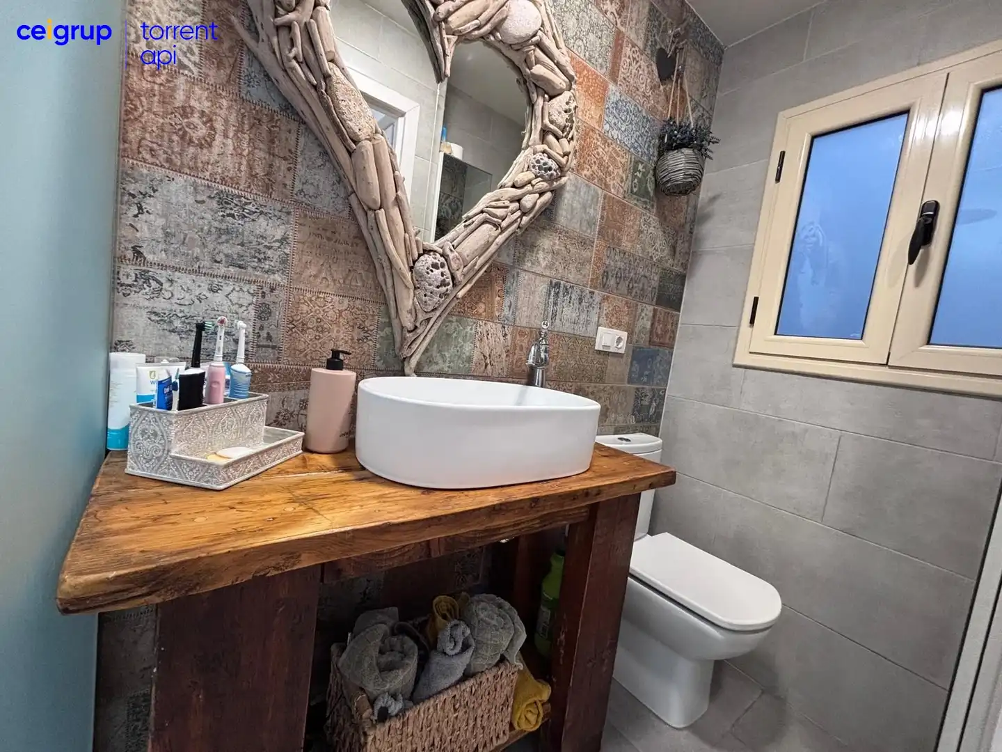 Bathroom of Attic for sale in L'Escala  with Air Conditioner and Terrace