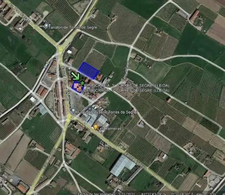 Terreny rústic en venda a Torres de Segre, imagen 2