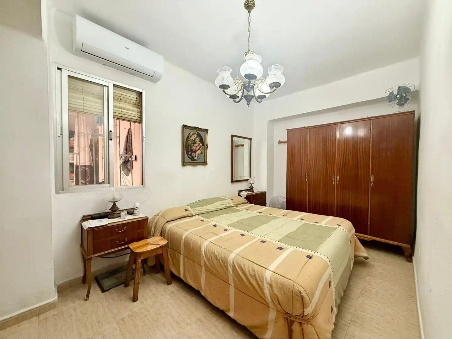 Schlafzimmer von Wohnung zum Verkauf in Almería mit Klimaanlage, Möbliert und Balkon
