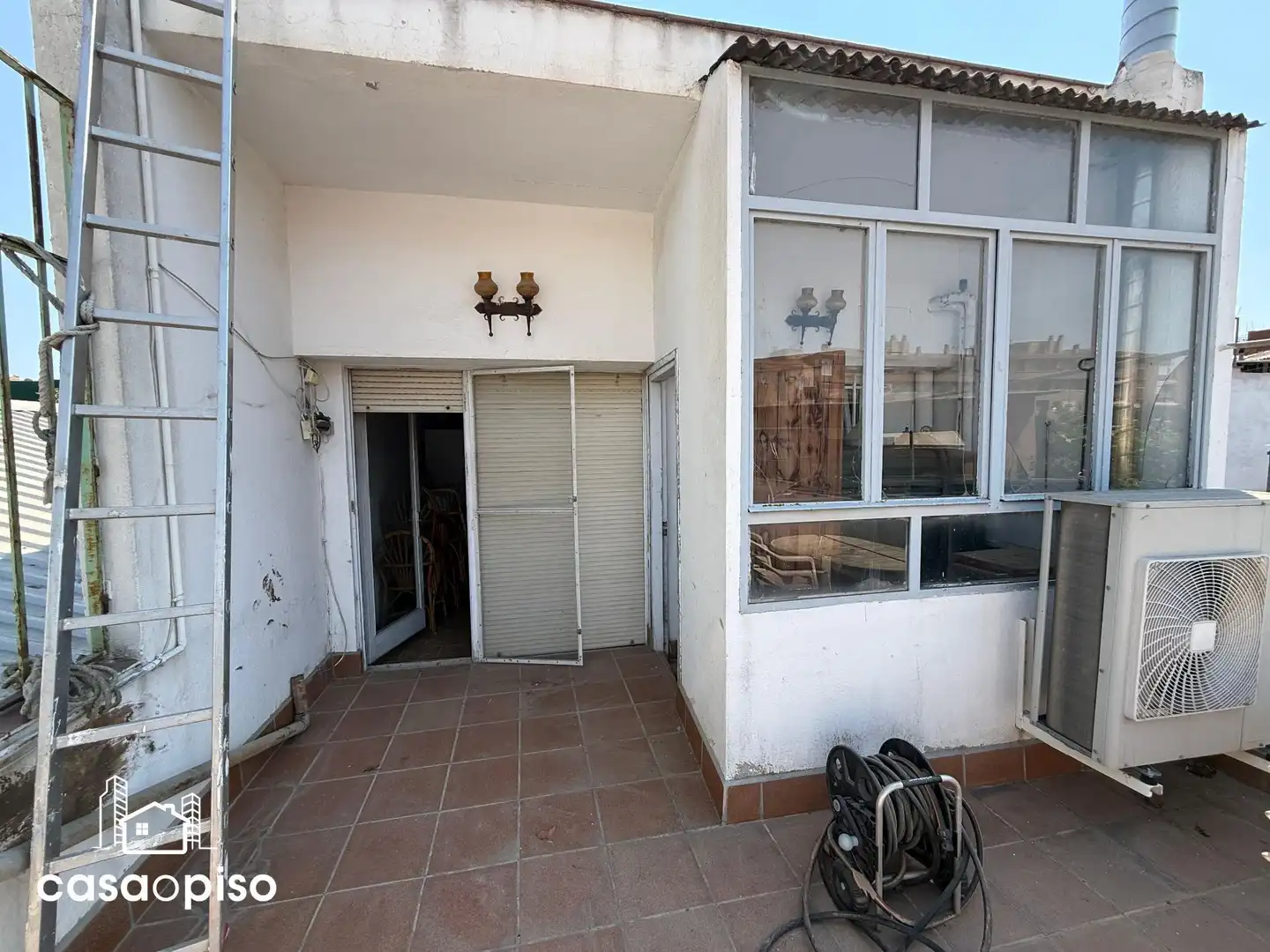 Exterior view of Detached homes for sale in Terrassa  with Air Conditioner, Heating and Storage room