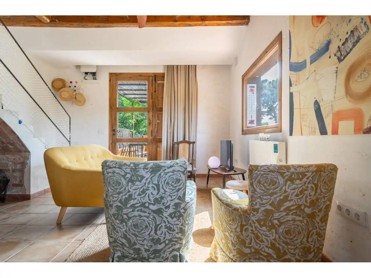 Sala de estar de Finca rústica en venta en Reus con Jardín privado, Terraza y Piscina