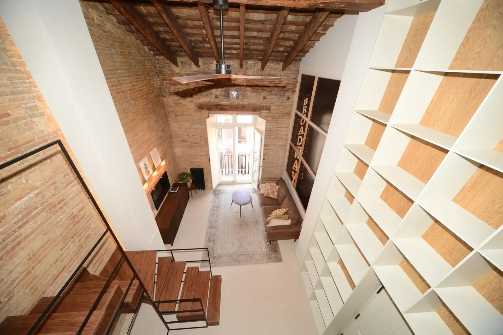Sala d'estar de Àtic de lloguer en Valencia amb Calefacció, Terrassa i Traster