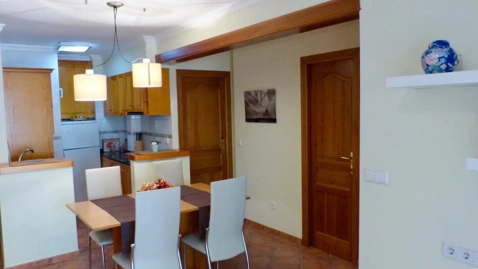 Dining room of Apartments for sale in Las Marinas / Les Marines