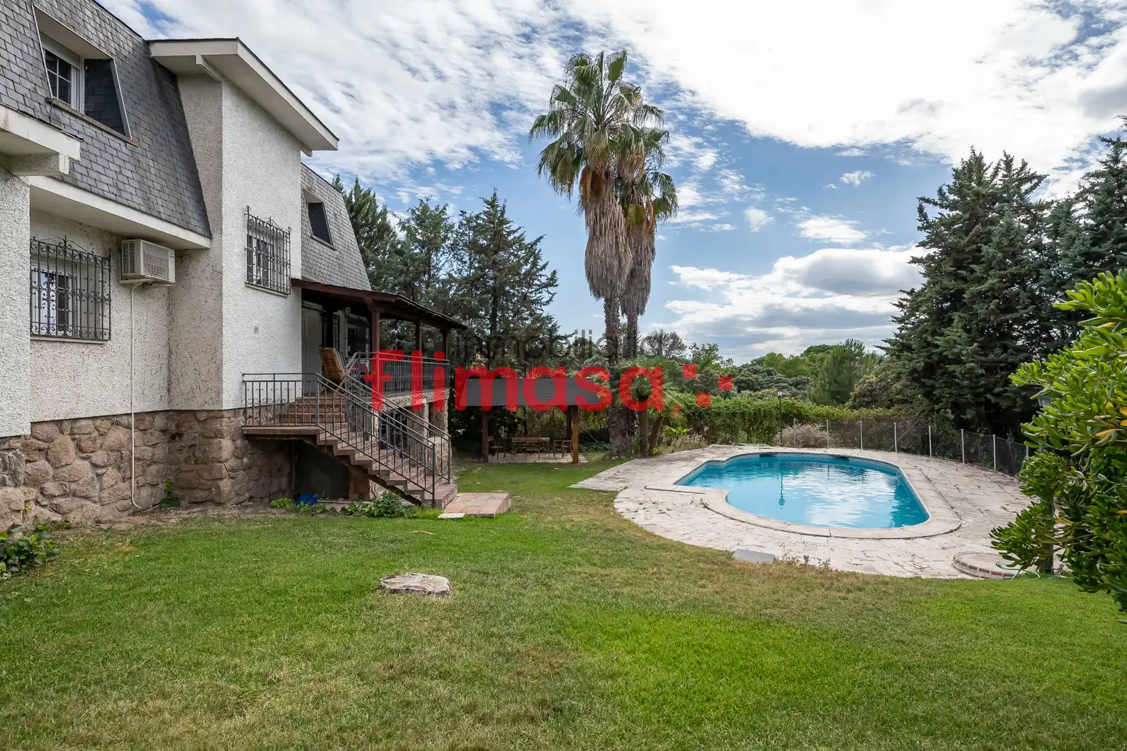 Jardín de Casa o chalet en venta en Villaviciosa de Odón con Aire acondicionado, Calefacción y Piscina