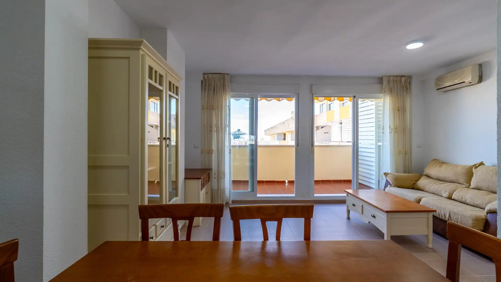 Dining room of Attic for rent in Villajoyosa / La Vila Joiosa  with Air Conditioner, Heating and Private garden