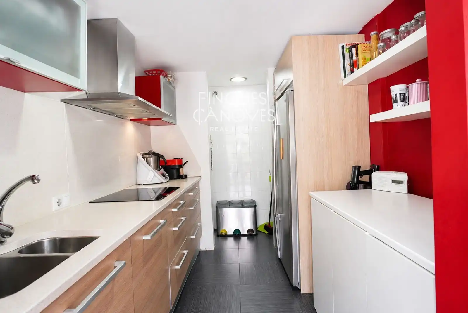 Kitchen of Attic for sale in Bescanó  with Air Conditioner, Heating and Parquet flooring