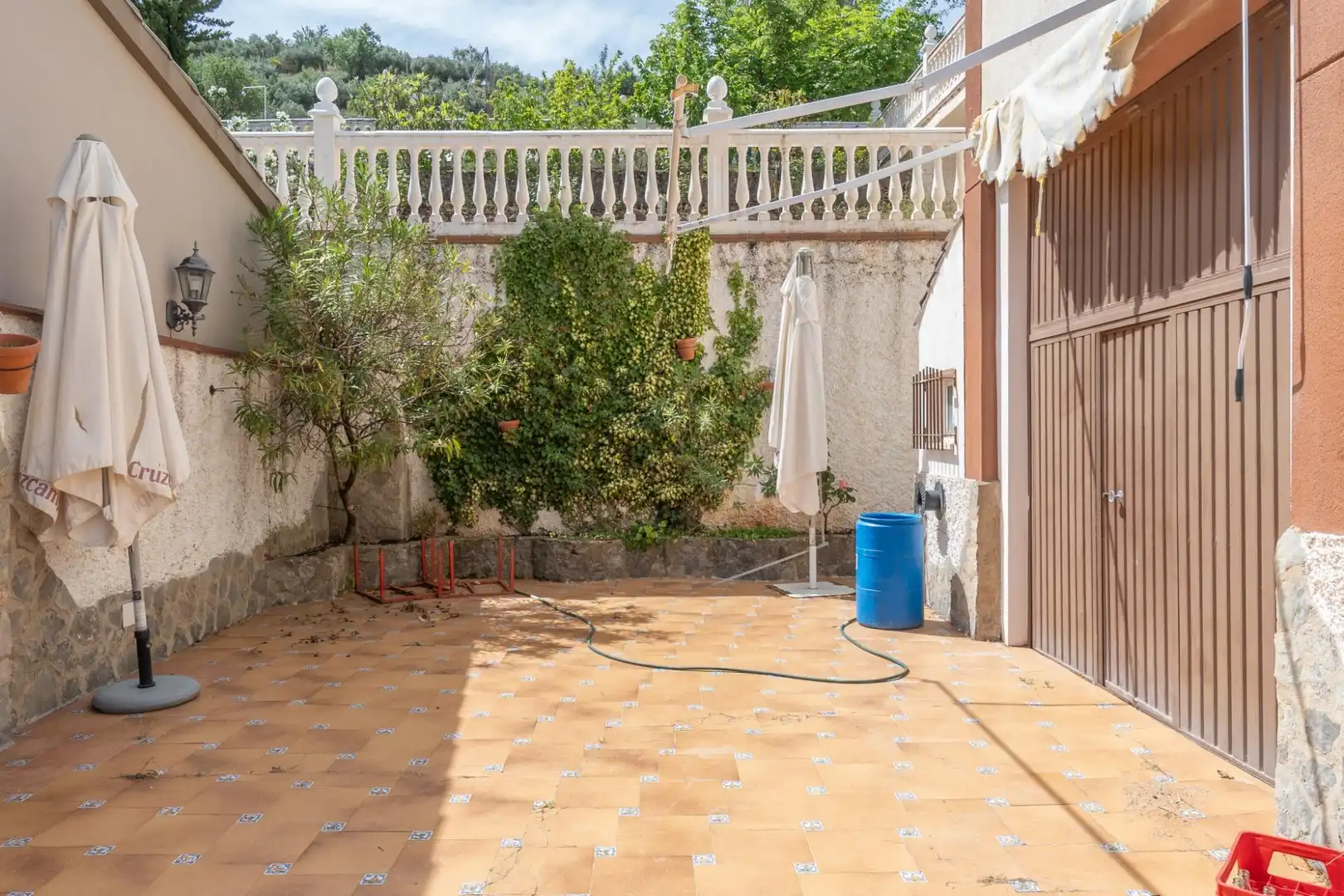 Terraza de Casa o chalet en venta en Valdepeñas de Jaén con Aire acondicionado, Calefacción y Jardín privado