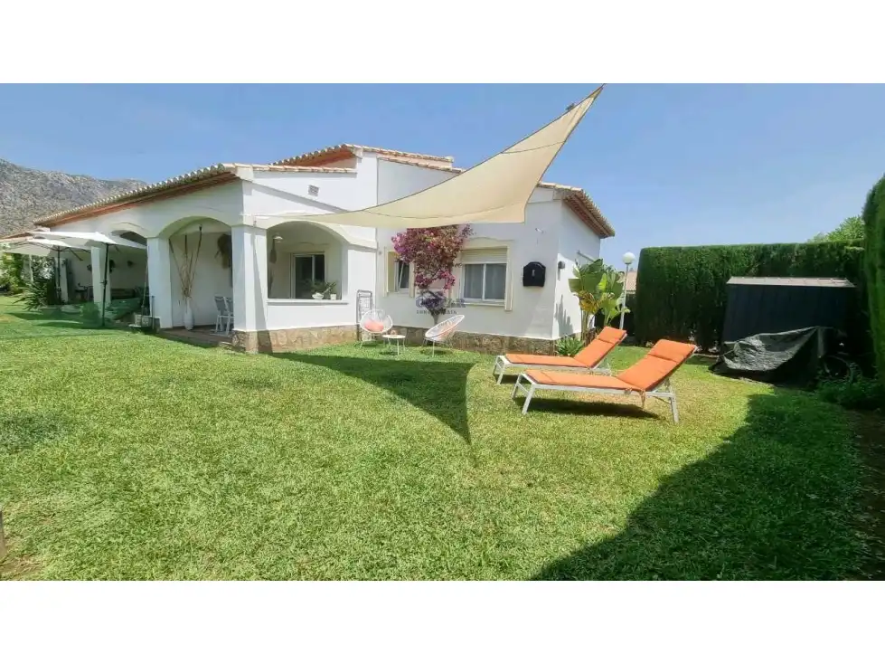 Jardí de Casa o xalet en venda en Beniarbeig amb Calefacció i Piscina