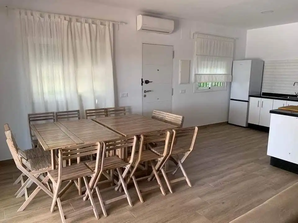 Dining room of Flat for sale in Lora del Río  with Air Conditioner, Heating and Swimming Pool