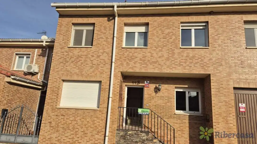 Exterior view of Houses for sale in Fustiñana  with Air Conditioner, Heating and Private garden