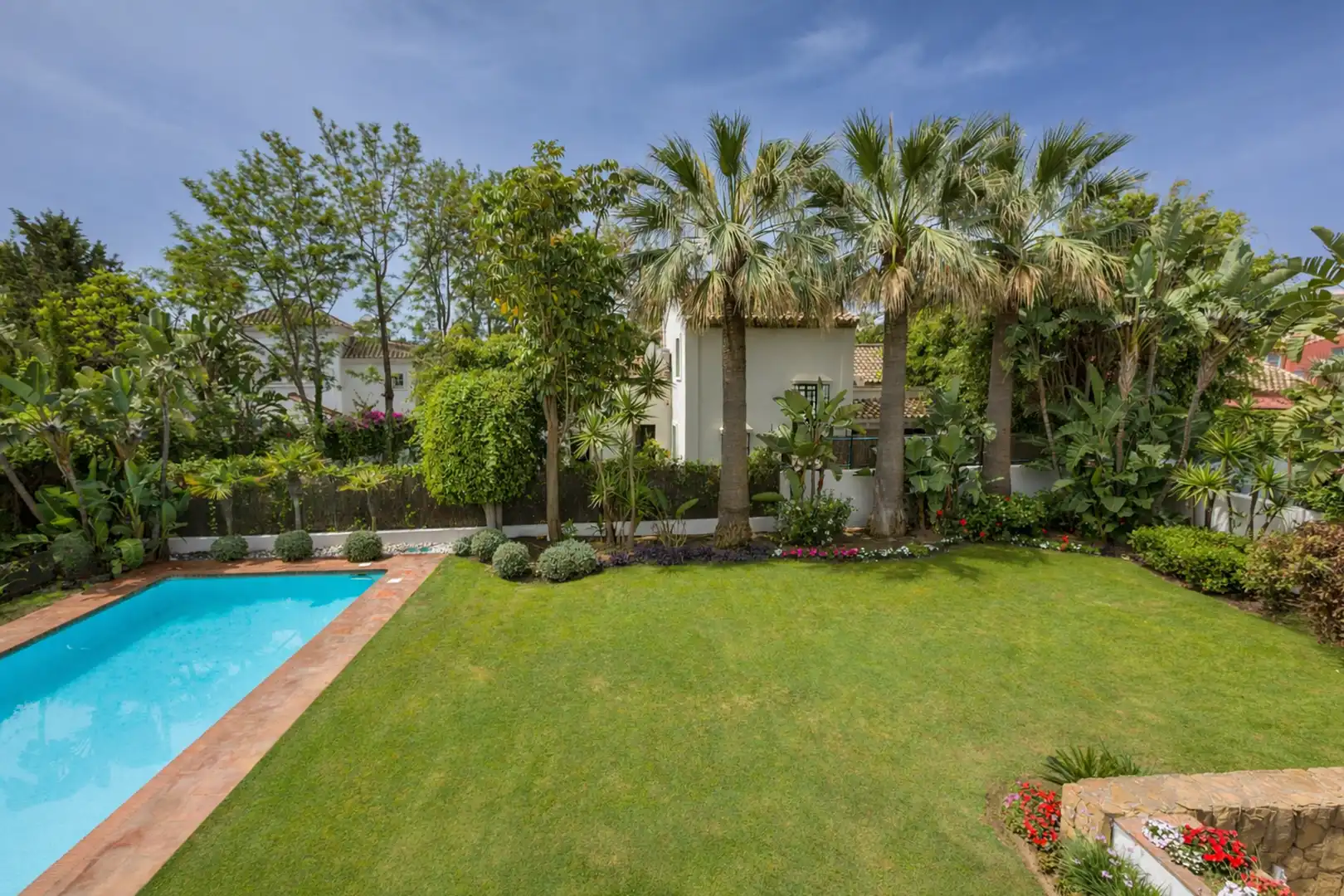 Jardín de Casa o chalet de alquiler en Estepona con Terraza
