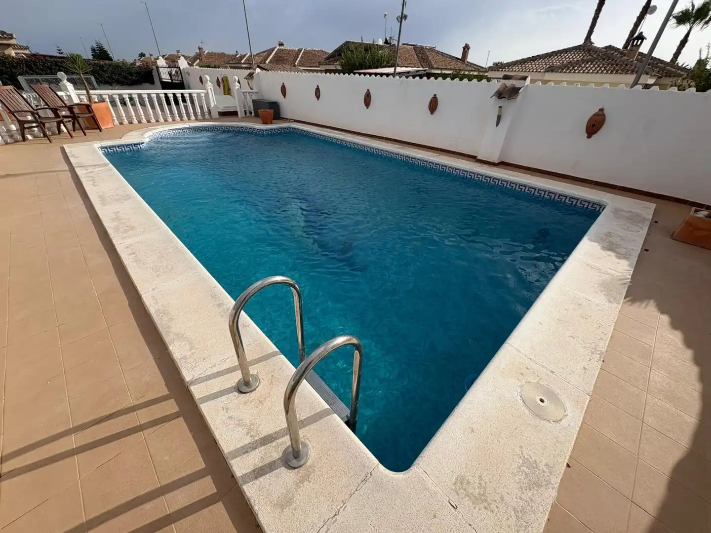Piscina de Casa o chalet en venta en Murcia con Jardín privado, Terraza y Trastero