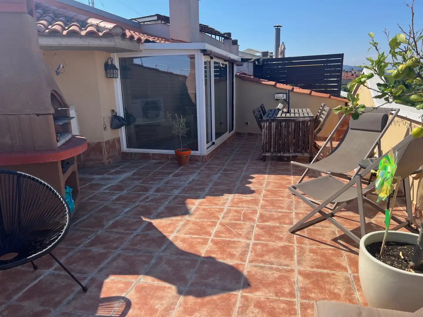 Terrassa de Dúplex en venda en Les Franqueses del Vallès amb Aire condicionat, Calefacció i Terrassa