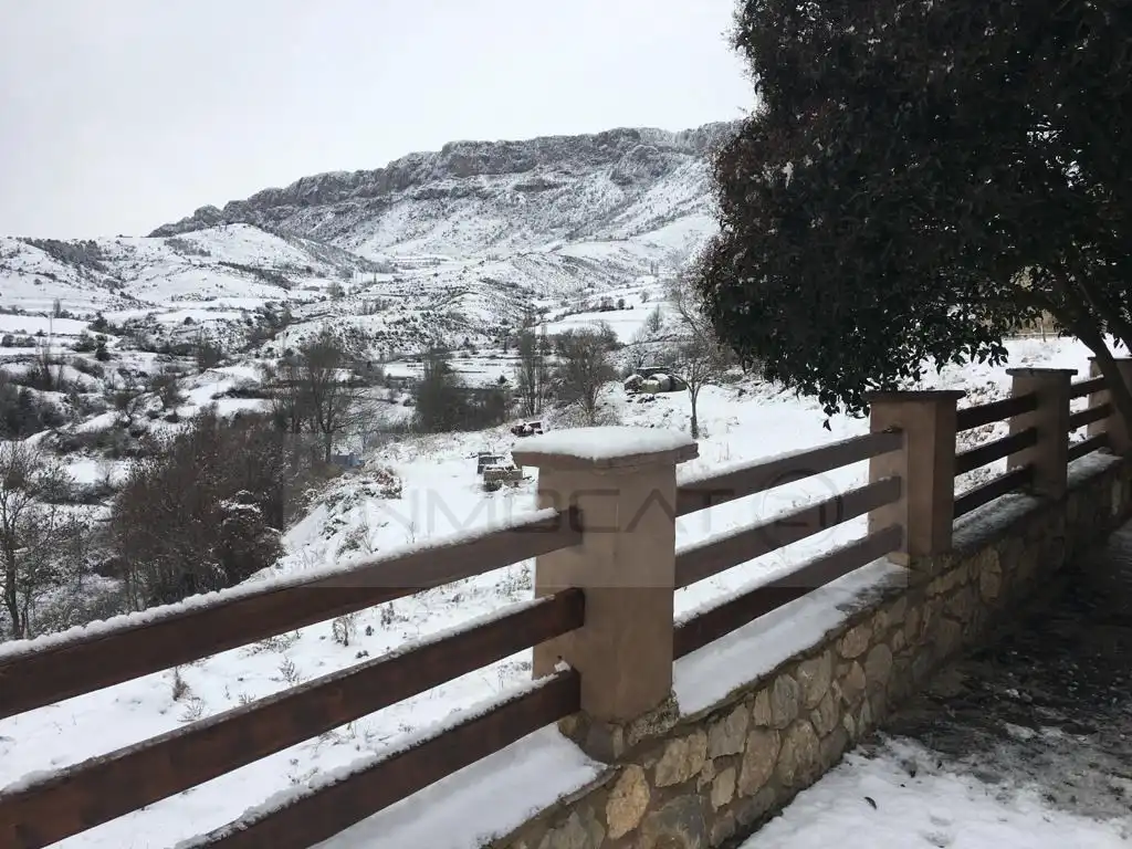 Vista exterior de Casa o chalet en venta en Abella de la Conca con Calefacción, Terraza y Amueblado